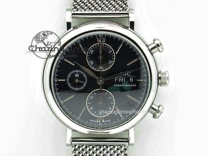 MIROTIME 0415 Versatile Big Pilot Real PR IW502703 SS YLF 1:1 Best Edition Blue Dial On Calfskin Strap A 7226